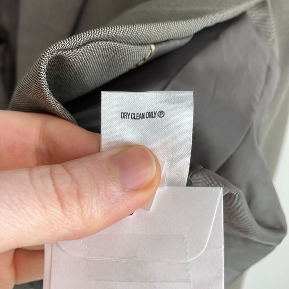 Calvin Klein Gray Two Button Blazer 12 - Picture 10 of 14